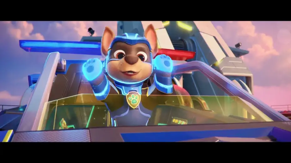Wideo do filmu Psi Patrol: Wielki film — Clip - Los supervehículos