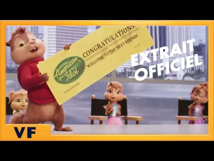 Wideo do filmu Alvin i wiewiórki: Wielka wyprawa — Alvin et les Chipmunks : À fond la caisse - Extrait Tu vas à Hollywood [Officiel] VF HD