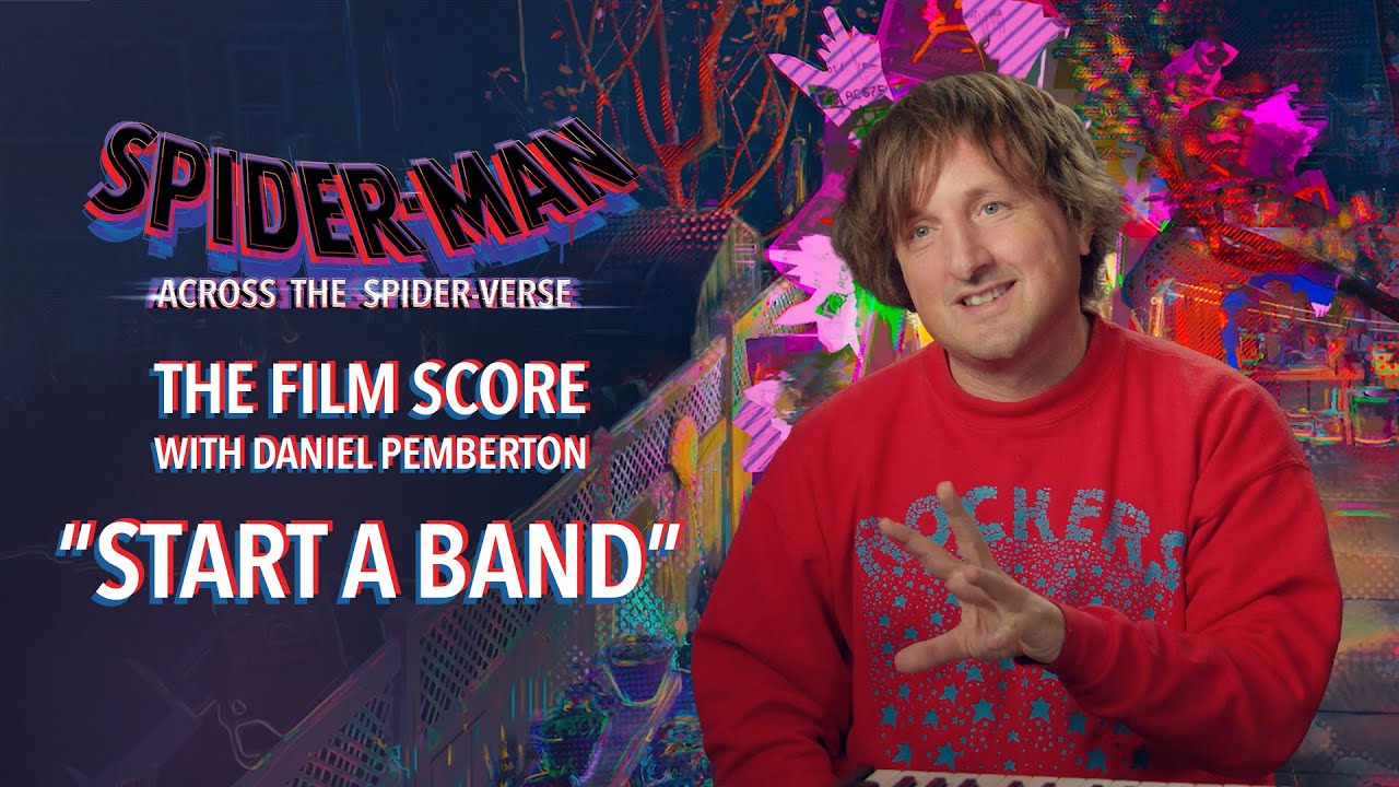 Wideo do filmu Spider-Man: Poprzez multiwersum — The Film Score with Daniel Pemberton - "Start a Band"