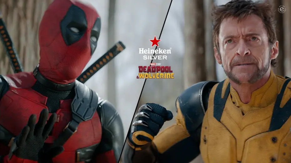 Wideo do filmu Deadpool & Wolverine — Heineken Silver - World-Class Light Beer for World-Class Bubs