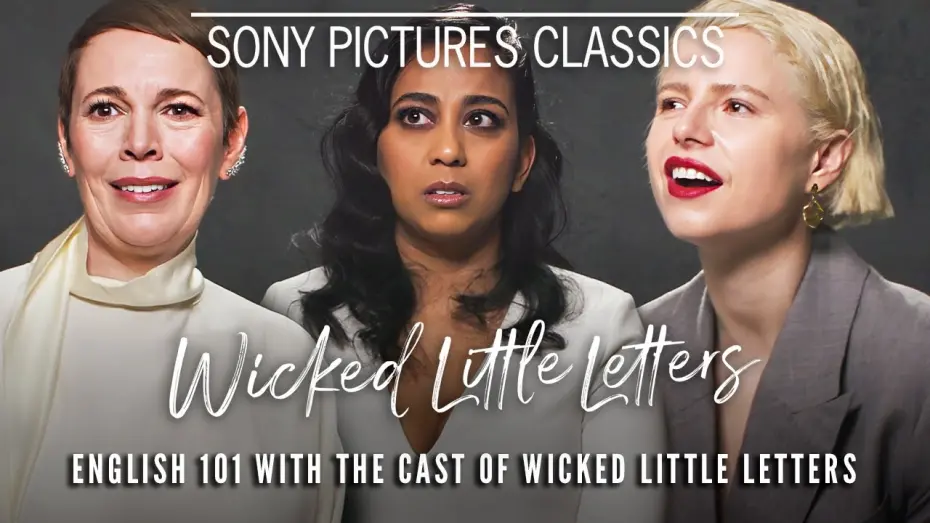 Wideo do filmu Wredne liściki — ENGLISH 101 | Olivia Colman, Anjana Vasan or Jessie Buckley Square Off!