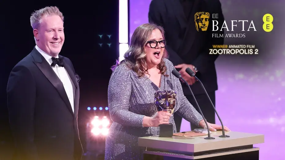Wideo do filmu Zwierzogród 2 — Zootropolis 2 Wins the BAFTA for Animated Film | EE BAFTA Film Awards 2026