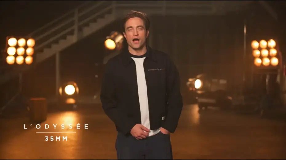 Wideo do filmu Odyseja — L'Odyssée - Robert Pattinson vous présente L’Odyssée en 35mm VOST [Au cinéma le 15.07.26]