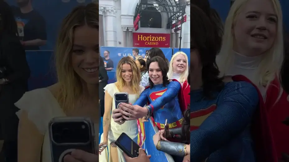 Wideo do filmu Supergirl — Milly Alcock meets SUPERGIRL fans in London