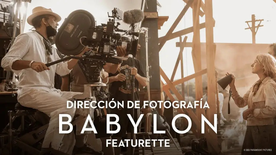 Wideo do filmu Babilon — Featurette - Dirección de Fotografía [VOSE]