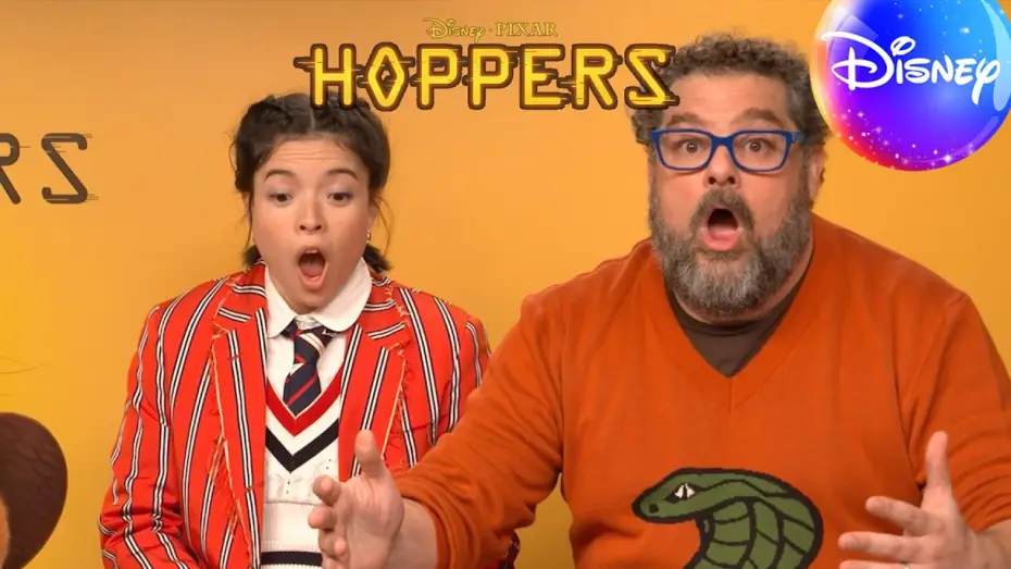 Wideo do filmu Hopnięci — Hoppers Cast & Filmmakers Build a Dam While Answering Questions