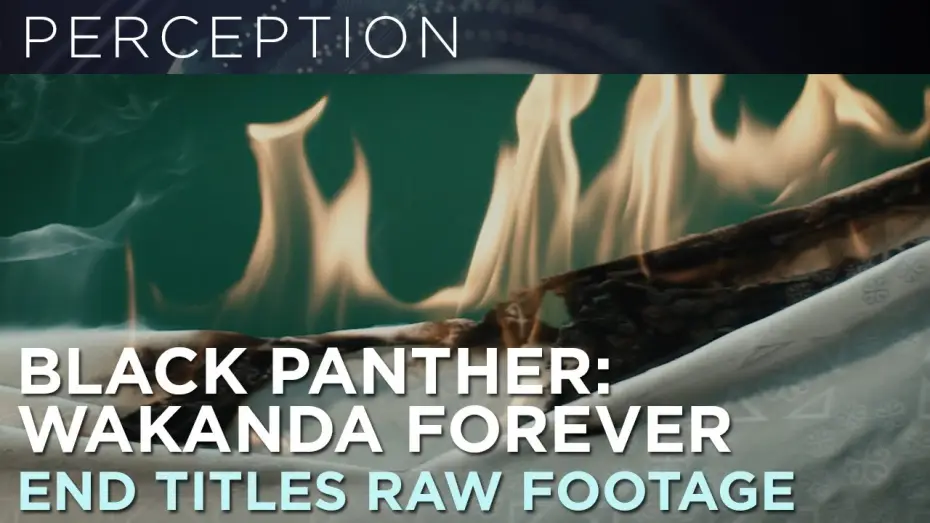 Wideo do filmu Czarna Pantera: Wakanda w moim sercu — End Title Sequence Raw Burning Footage