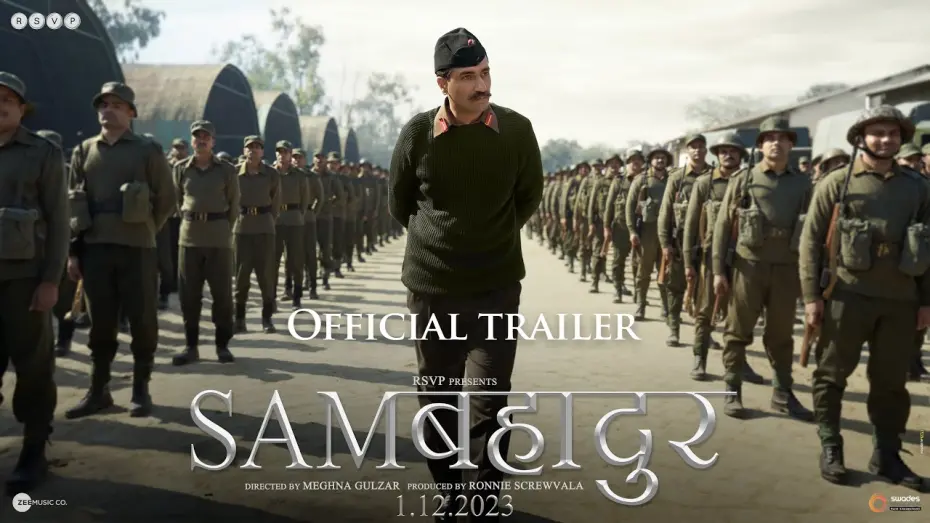 Wideo do filmu Samबहादुर — Samबहादुर - Official Trailer | Vicky Kaushal | Meghna Gulzar | Ronnie S | In Cinemas 01.12.2023
