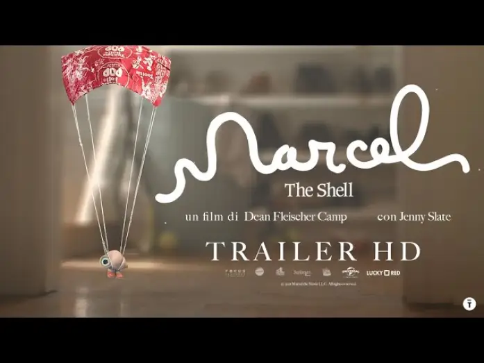 Wideo do filmu Marcel Muszelka w różowych bucikach — Marcel The Shell | Trailer ITA