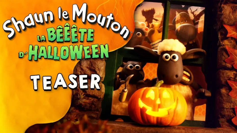 Wideo do filmu Baranek Shaun i kudłata bestia — Shaun le mouton : La Bêêête d'Halloween | Teaser