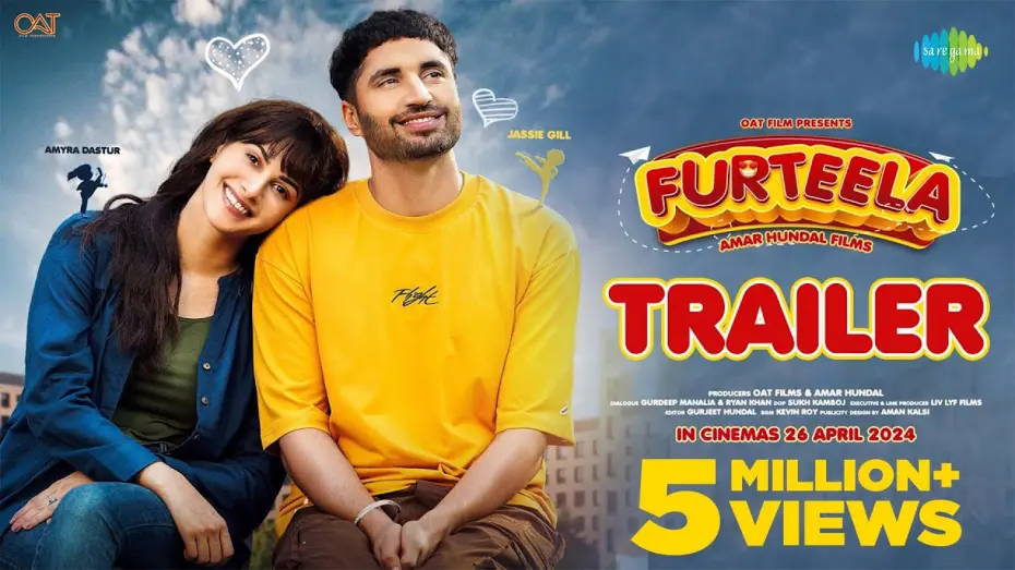 Wideo do filmu ਇਸਨੂੰ ਖੋਲ੍ਹੋ — Furteela | Official Trailer | Jassie Gill | Amyra Dastur | Oat Film Production | New Punjabi Movie
