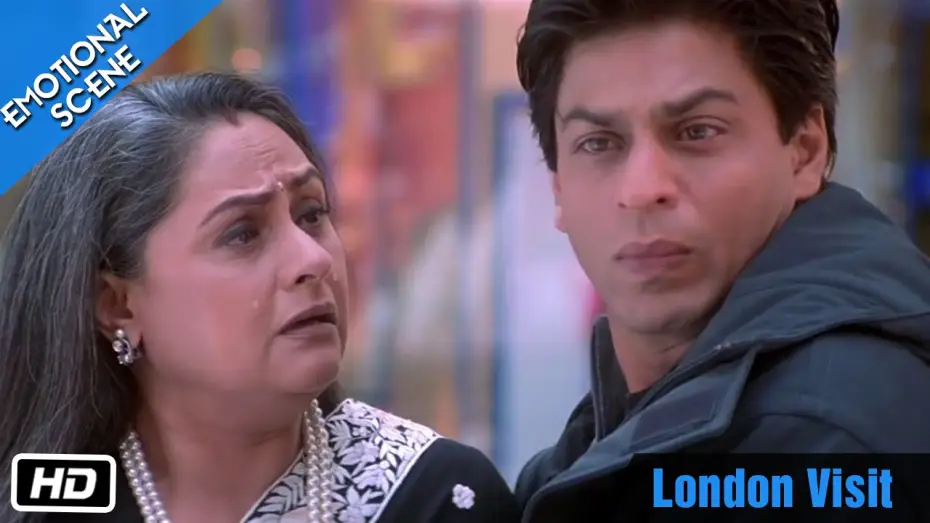 Wideo do filmu Czasem słońce czasem deszcz — London Visit - Emotional Scene - Kabhi Khushi Kabhie Gham - Shahrukh Khan, Amitabh Bachchan