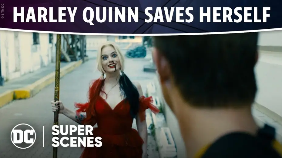 Wideo do filmu Legion samobójców. The Suicide Squad — DC Super Scenes: Harley Quinn Saves Herself