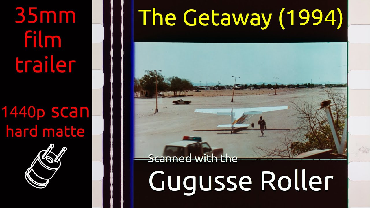 Wideo do filmu Ucieczka gangstera — The Getaway (1994) 35mm film trailer, flat hard matte, 1440p