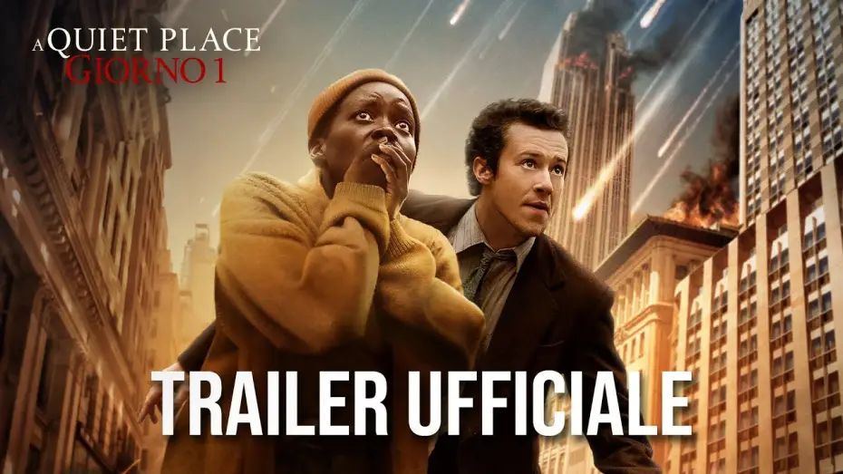 Wideo do filmu Ciche miejsce: Dzień pierwszy — A Quiet Place: Giorno 1 | Trailer Ufficiale