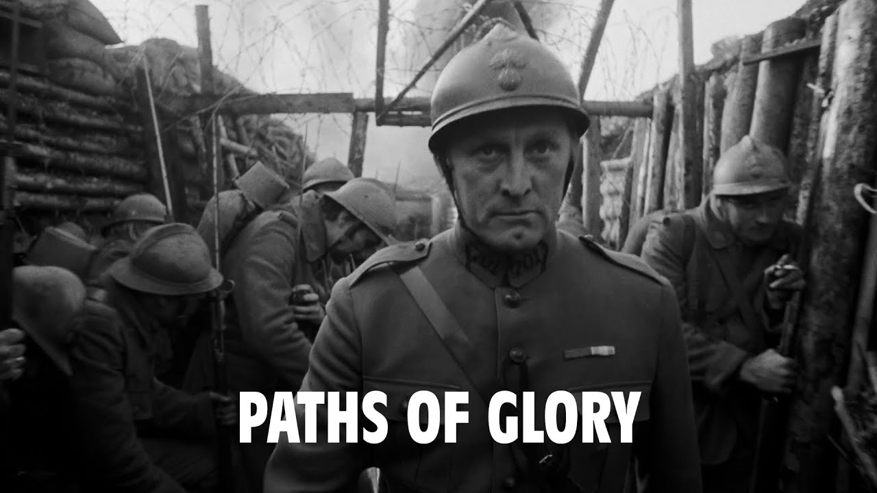 Wideo do filmu Ścieżki chwały — Dax leads his soldiers over the top into no man's land