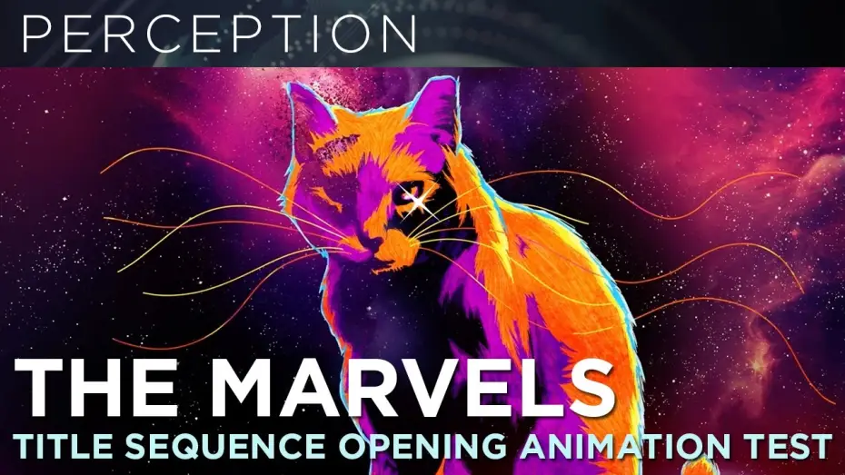 Wideo do filmu Marvels — End Credits Opening Frames Animation Test