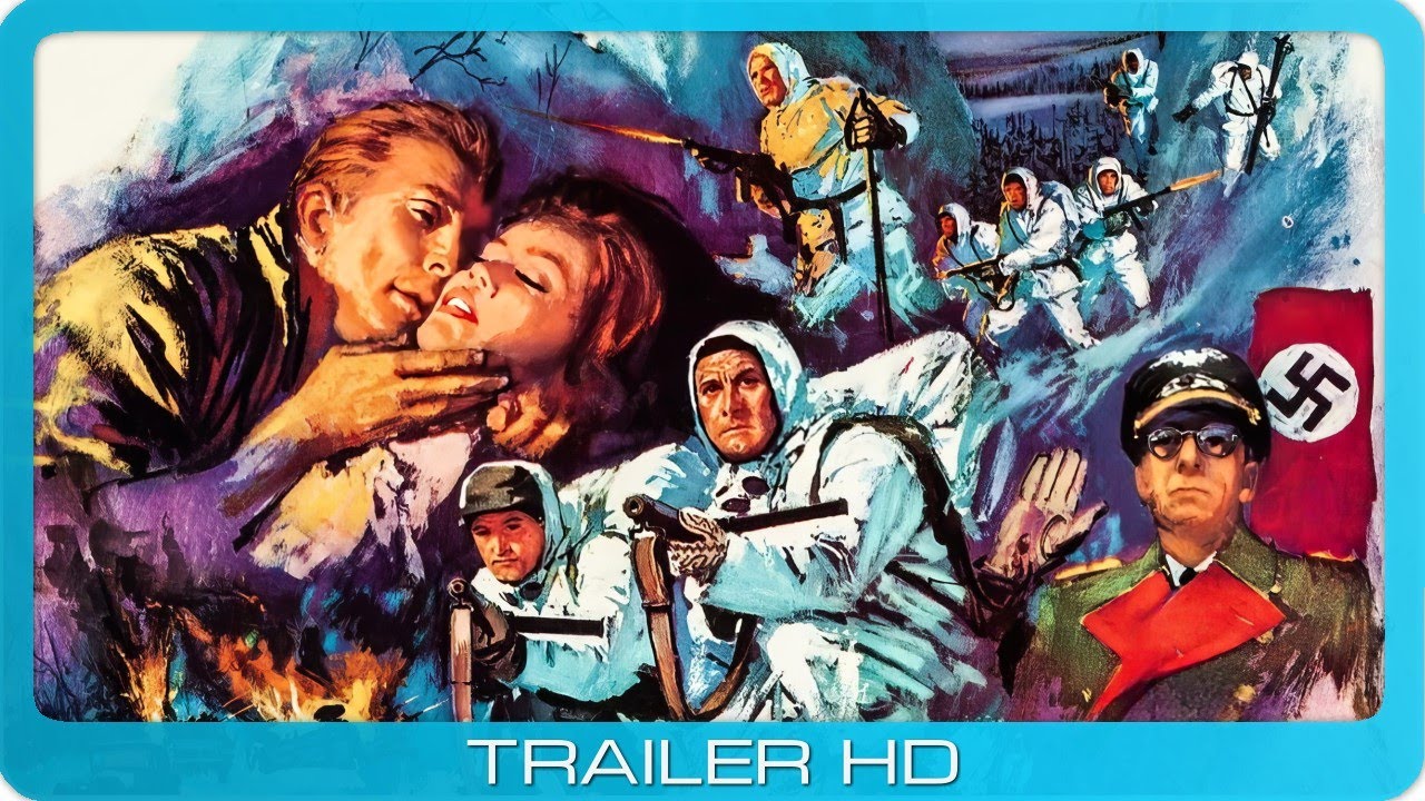 Wideo do filmu Bohaterowie Telemarku — The Heroes Of Telemark ≣ 1965 ≣ Trailer