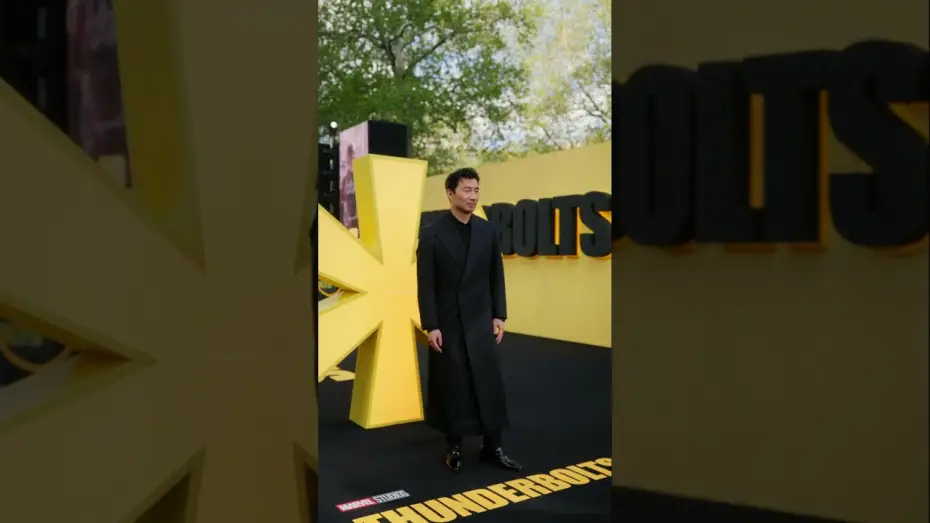 Wideo do filmu Thunderbolts* — Shang-Chi himself, Simu Liu, supports the Thunderbolts* at the European Premiere!