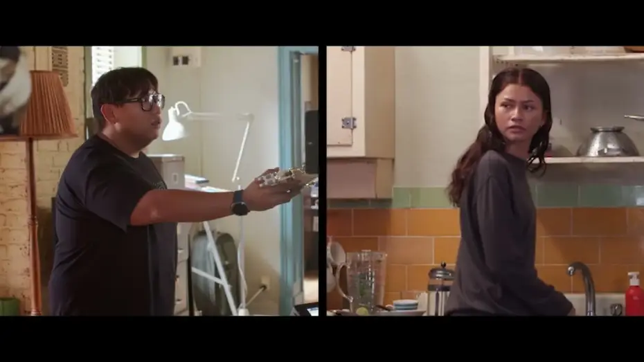 Wideo do filmu Spider Man. Całkiem Nowy Dzień — BTS Vibes Zendaya & Jacob
