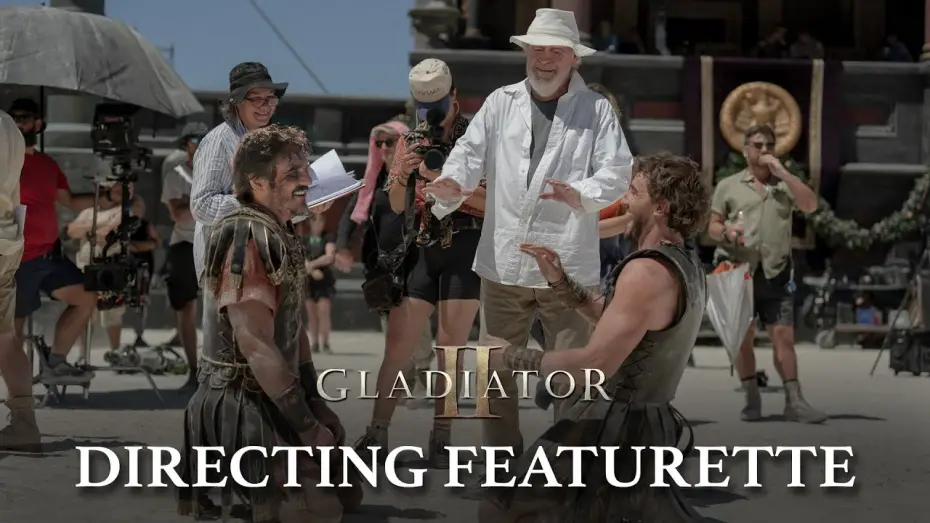 Wideo do filmu Gladiator 2 — Directing Gladiator II