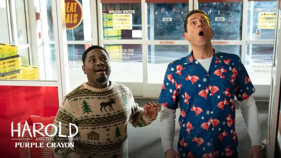 Wideo do filmu Harold i magiczna kredka — Improv Guy Clip