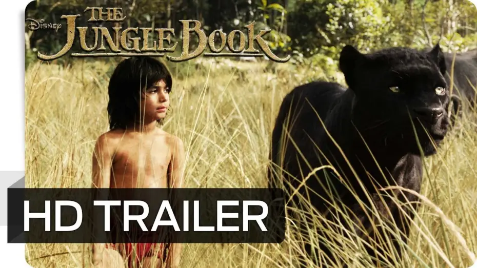 Wideo do filmu Księga dżungli — The Jungle Book - Trailer 1 - Deutsch HD