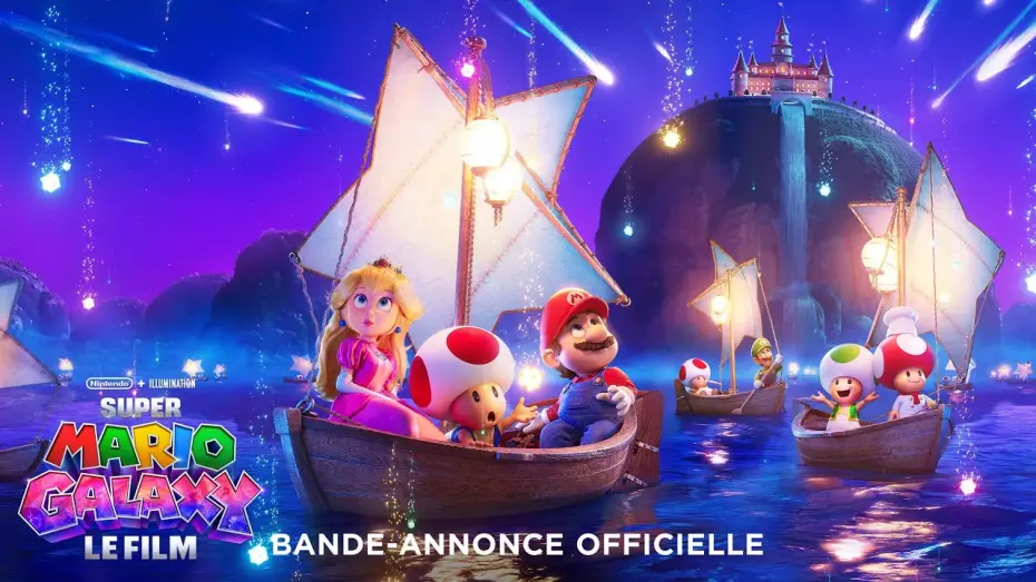 Wideo do filmu Super Mario  Galaxy. Film — Bande-annonce officielle VF