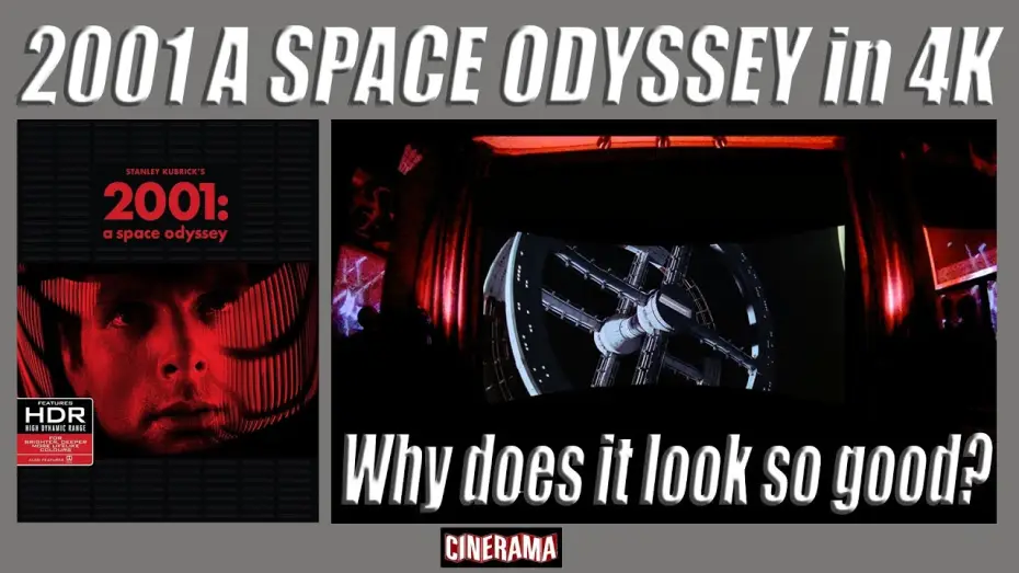 Wideo do filmu 2001: Odyseja kosmiczna — 2001 A SPACE ODYSSEY 4K WHY DOES IT LOOK SO GOOD?