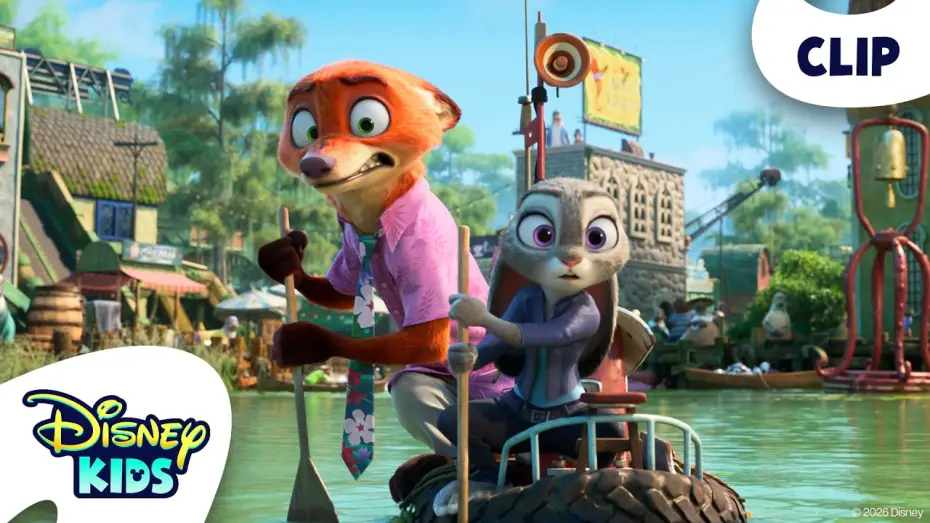 Wideo do filmu Zwierzogród 2 — Nick and Judy's Epic Chase Through Marsh Market