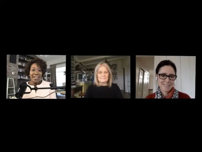 Wideo do filmu Gloria Steinem. Moje życie w drodze — The Glorias: Joy Reid in conversation with Julie Taymor and Gloria Steinem