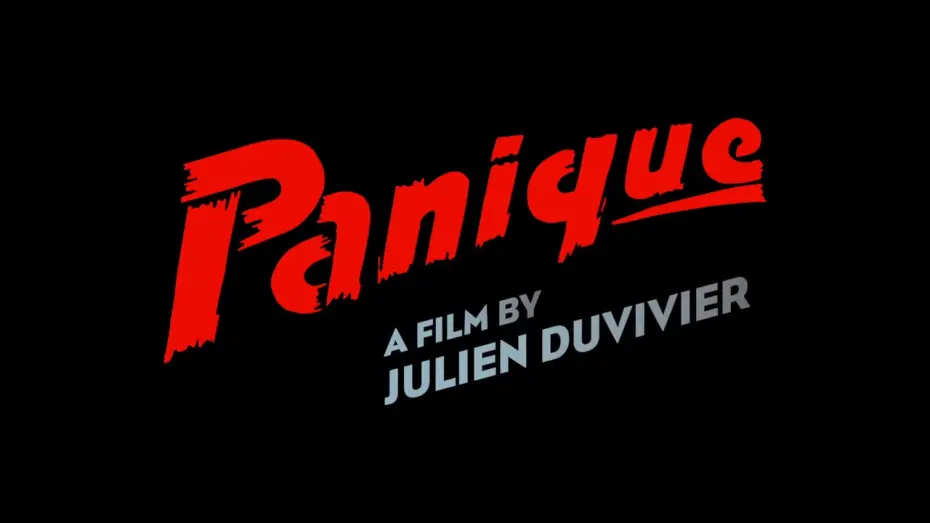 Wideo do filmu Panique — PANIQUE - Trailer