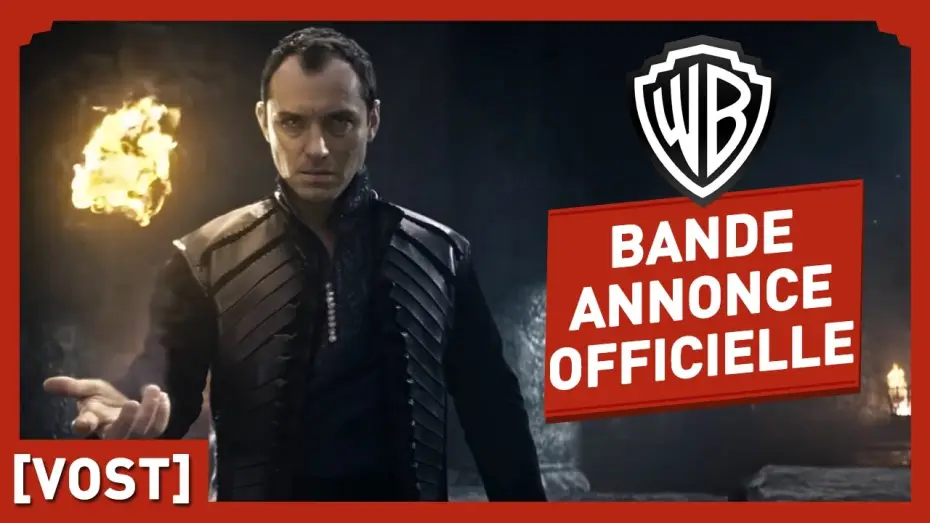 Wideo do filmu Król Artur: Legenda miecza — Le Roi Arthur - La Légende d'Excalibur - Bande Annonce Officielle 4 (VOST) - Jude Law