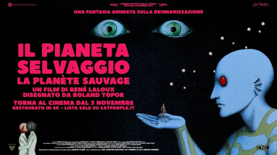 Wideo do filmu Dzika planeta — Il Pianeta Selvaggio di René Laloux - Trailer - Dal 3 novembre nei cinema