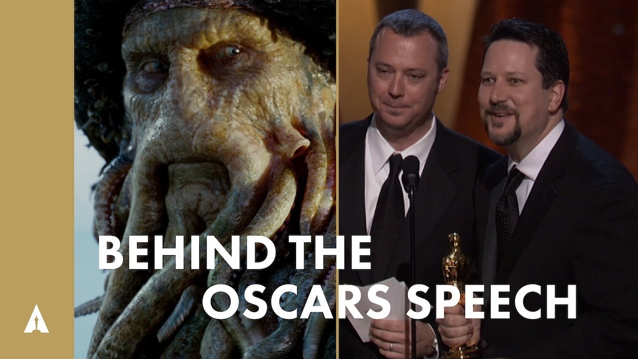 Wideo do filmu Piraci z Karaibów. Skrzynia umarlaka — 'Pirates of the Caribbean: Dead Man's Chest' | Best VFX | John Knoll | Behind the Oscars Speech