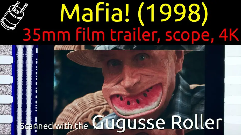 Wideo do filmu Mafia ! — Mafia! (original title: Jane Austen's Mafia!) (1998) 35mm film trailer, scope 4K