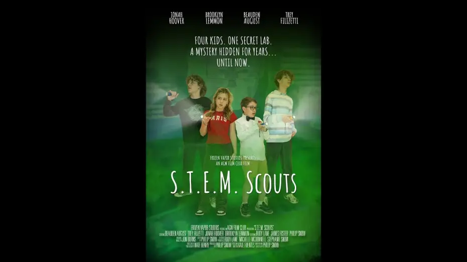 Wideo do filmu S.T.E.M. Scouts — S.T.E.M. Scouts (2025) - missing kids, secret lab - thrilling overnight school horror mystery!