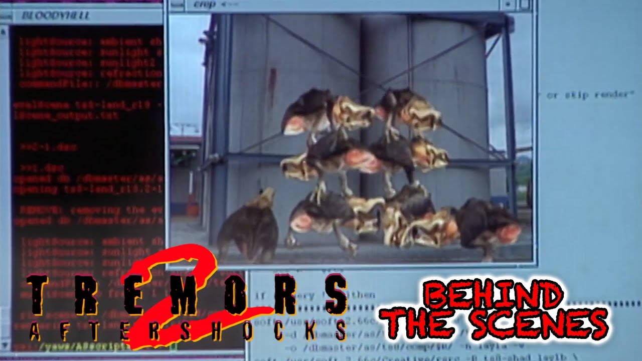 Wideo do filmu Wstrząsy 2: Wielkie larwy wróciły — How They Made Tremors II