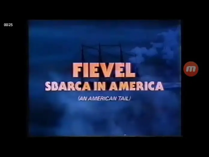 Wideo do filmu Amerykańska opowieść — Fievel Sbarca in America 1986 Trailer Italiano