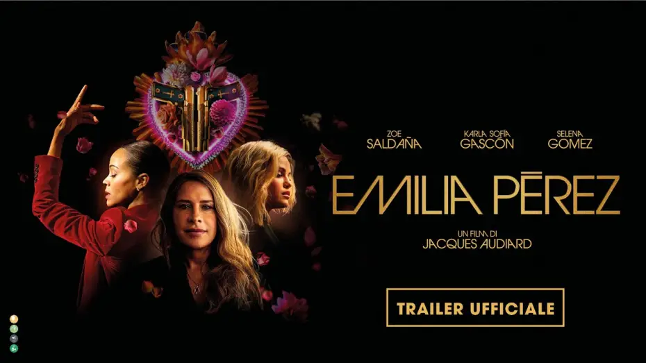 Wideo do filmu Emilia Pérez — Emilia Perez di Jacques Audiard con Zoe Saldaña, Karla Sofía Gascon, Selena Gomez | Trailer ITA HD