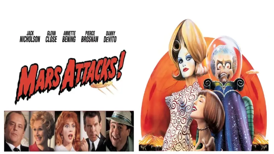 Wideo do filmu Marsjanie atakują! — Mars Attacks! (film 1996) TRAILER ITALIANO