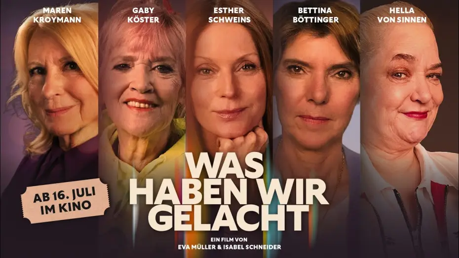 Wideo do filmu Was haben wir gelacht — WAS HABEN WIR GELACHT (Trailer) | Ab dem 16. Juli im Kino