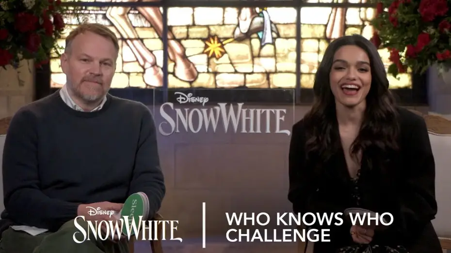 Wideo do filmu Śnieżka — Rachel Zegler & Marc Webb: 'Who Knows Who Better?' Challenge