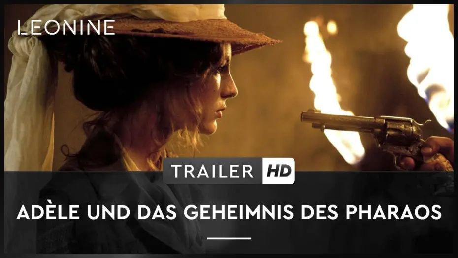 Wideo do filmu Niezwykłe przygody Adeli Blanc-Sec — Adèle und das Geheimnis des Pharaos - Trailer (deutsch/german)