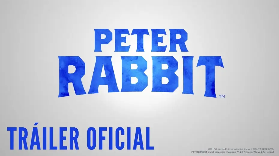 Wideo do filmu Piotruś Królik — Peter Rabbit. Tráiler Oficial HD en español.  Ya en cines.