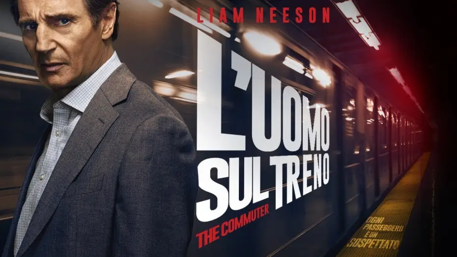 Wideo do filmu Pasażer — L'uomo sul treno - The Commuter (Liam Neeson) - Trailer italiano ufficiale [HD]