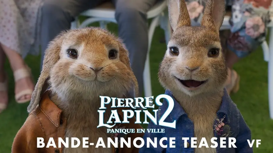 Wideo do filmu Piotruś Królik 2: Na gigancie — Pierre Lapin 2 : Panique en ville - Teaser [VF]