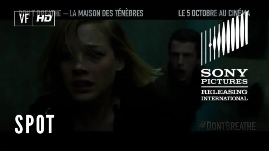 Wideo do filmu Nie oddychaj — Don't Breathe – La Maison des Ténèbres - TV Spot BLUR 20" - VF