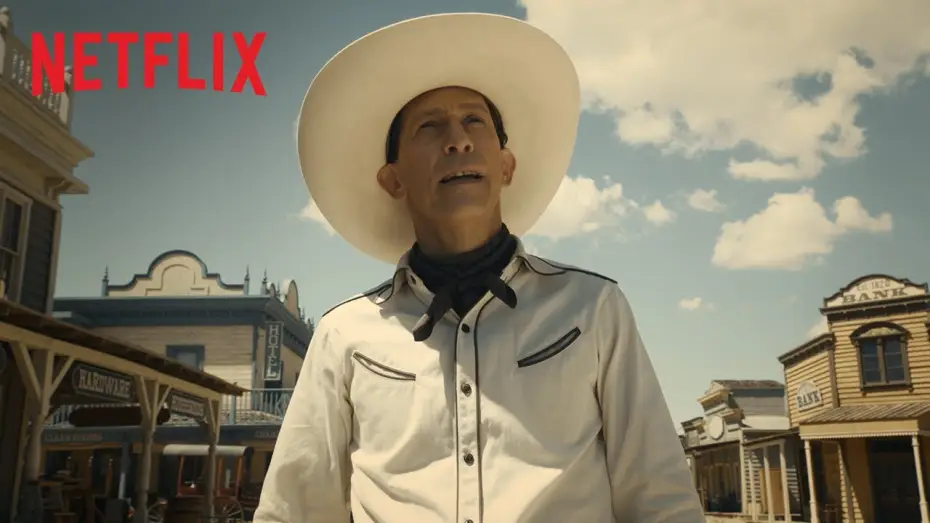 Wideo do filmu Ballada o Busterze Scruggsie — La ballade de Buster Scruggs - Bande Annonce VOST