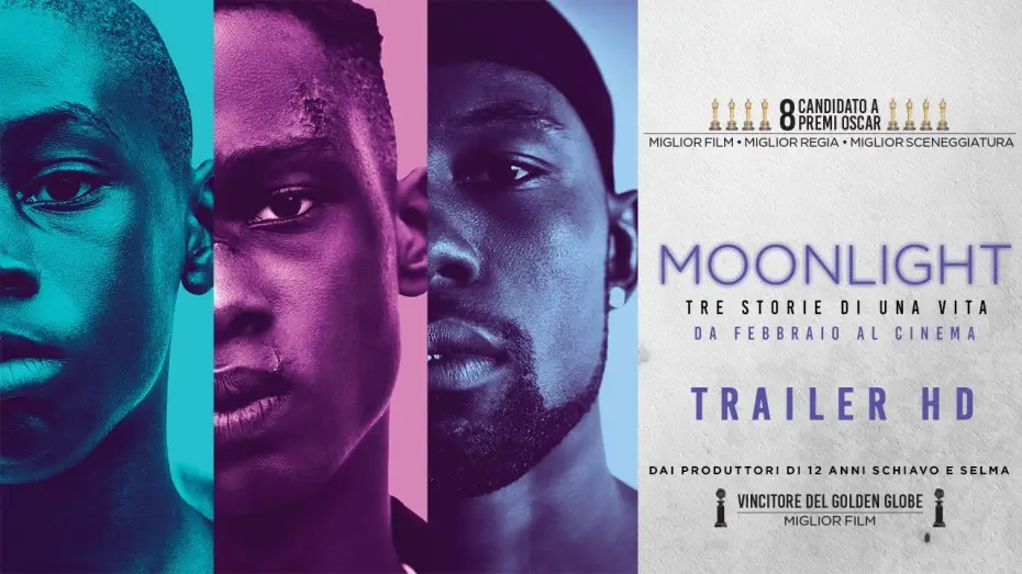Wideo do filmu Moonlight — MOONLIGHT - Vincitore di 3 premi Oscar® - Trailer Ufficiale Italiano